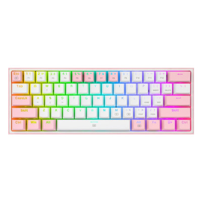 Redragon Fizz K617 White Pink